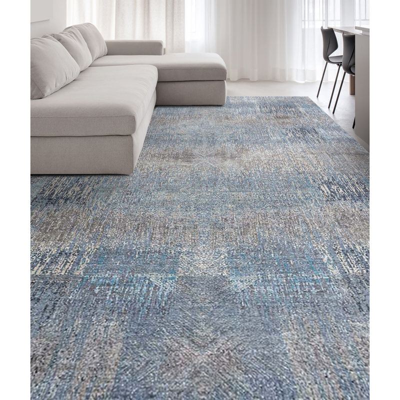 Abstract Area Rug, Rectangle 8' x 10'