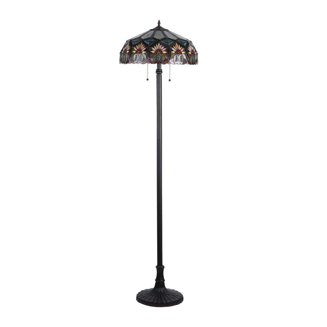 Berkley 65.1'' Antique Bronze Traditional Floor Lamp Astoria Grand
