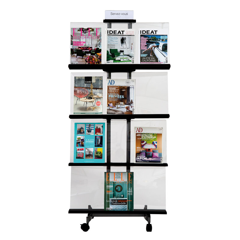 Porte-magazines autoportable