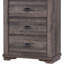Commode 4 tiroirs en bois Hindsville