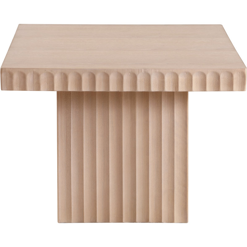 Table basse Fionntan, H 15 po x L 21 po x l 21 po, Naturel