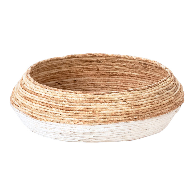 Abaca 3 Piece Wicker Basket Set
