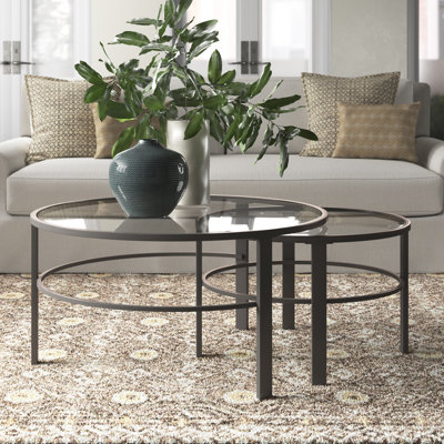 Eva Nesting 2 Piece Coffee Table Set