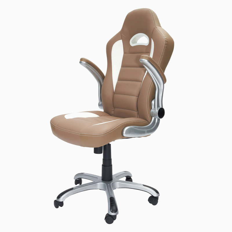 Fauteuil de direction à dossier haut avec accoudoirs relevables