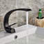 Robinet de lavabo noir pour salle de bain - Robinet de lavabo monotrou moderne, montage mat, rouille et corrosion-121645596