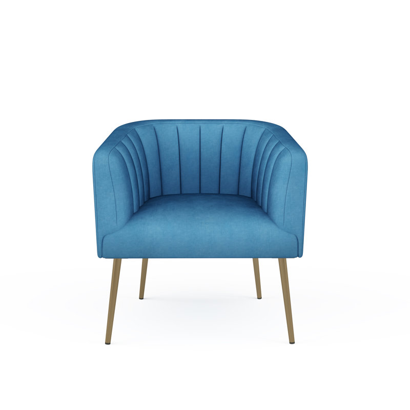 Velvet Barrel Chair