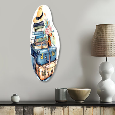 Ozella - Countryside Curved Shape Irregular Metal Wall Decor