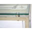 Thunderbolt Glass Top Frame End Table