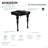 Kingston Brass Imperial 32-Inch Ceramic Console Sink-28237119