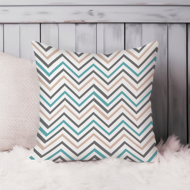 Animals William Morris Birds Damask Pattern I Cottage, 18"H x 18"W, Abstract Sweet Dreams Chevron Stripes II Modern