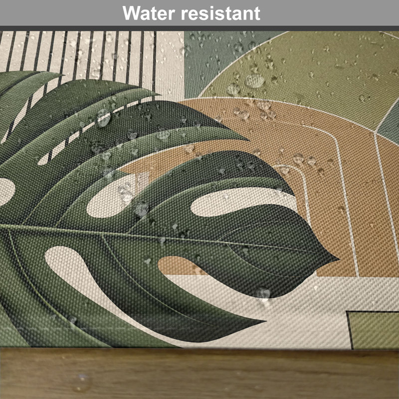 Ensemble de 4 napperons Ambesonne Monstera