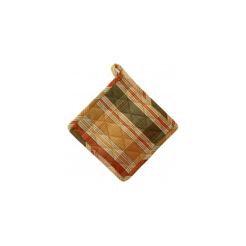 Loon Peak® Ilisa Plaid Cotton Potholder Set