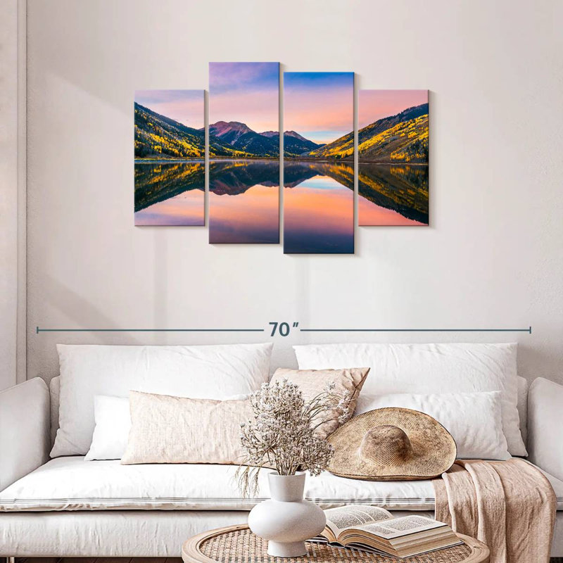 Alvord Lakeside Mountain - rouge, H 27 po x l 43 po