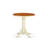 5 Piece Kitchen Counter Height Dining Table Set Includes a Round Wooden Table with Pedestal and 4 Dining Chairs, Buttermilk & Cherry-1486274051-1533741866