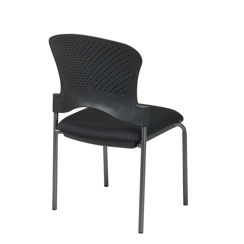 Chaise empilable avec coussin Barrios, FreeFlex brun clair, Sans accoudoirs, Sans roulettes