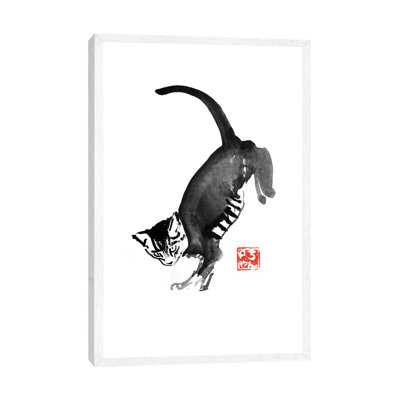 Jumping by Péchane - Print on Canvas