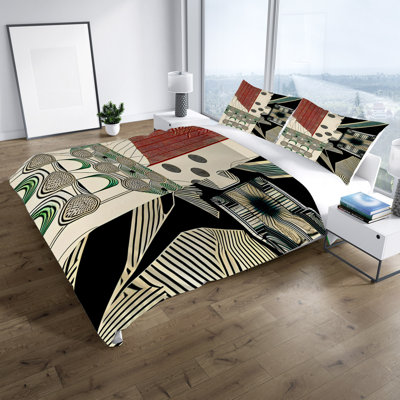 Polyester Abstract Duvet Cover
