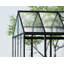 Ensemble de serre en aluminium noir 10 pi x 10 pi Aria-114411863