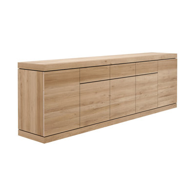 Burger 98.4'' W Solid Wood Sideboard