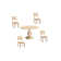 Josiane Round Solid Wood Dining Table