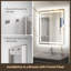 Miroir de salle de bain lumineux Katyusha-662402578