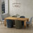 Upholstered Back Arm Chair Dining Chair-230001305