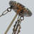 20" 5 - Lights Dimmable Tiffany Stained Glass Chandelier