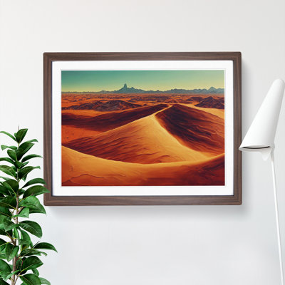 Unforgettable Desert - Framed Print