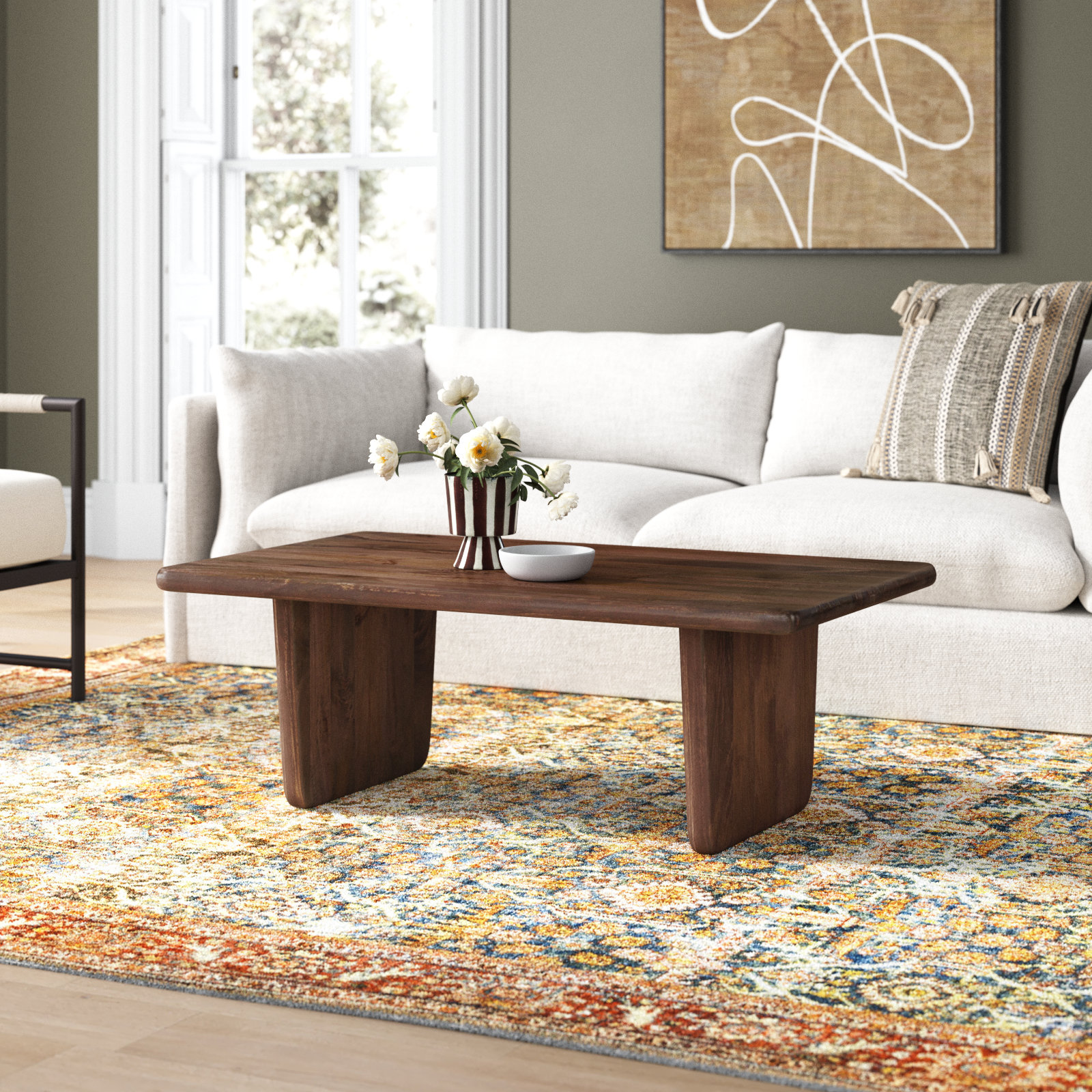 Solid Wood Coffee Table