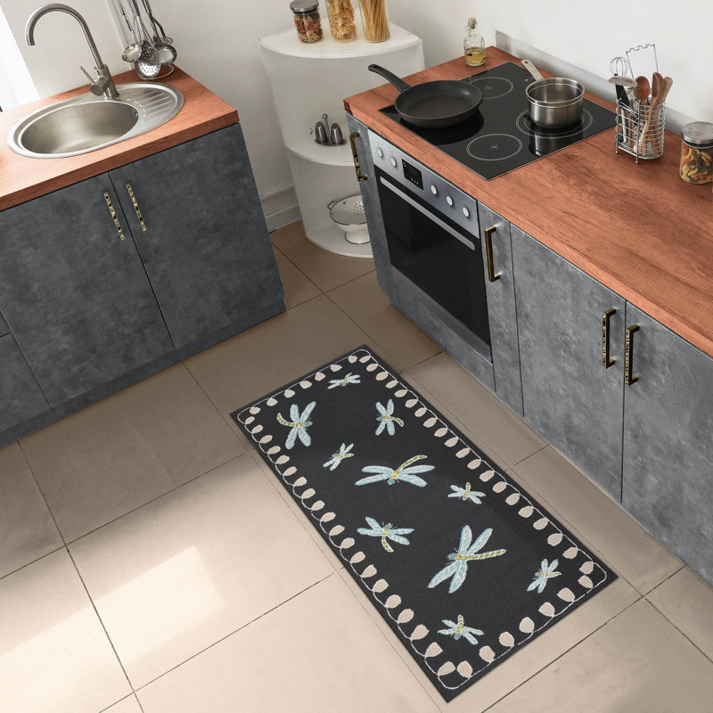 Calderon Water Resistant Kitchen Mat, Runner 2' x 5'