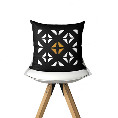 Fanti Mudcloth Tribal Mudcloth Indoor Pillow Cover