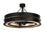 Golden Forge 8 - Light Chandelier