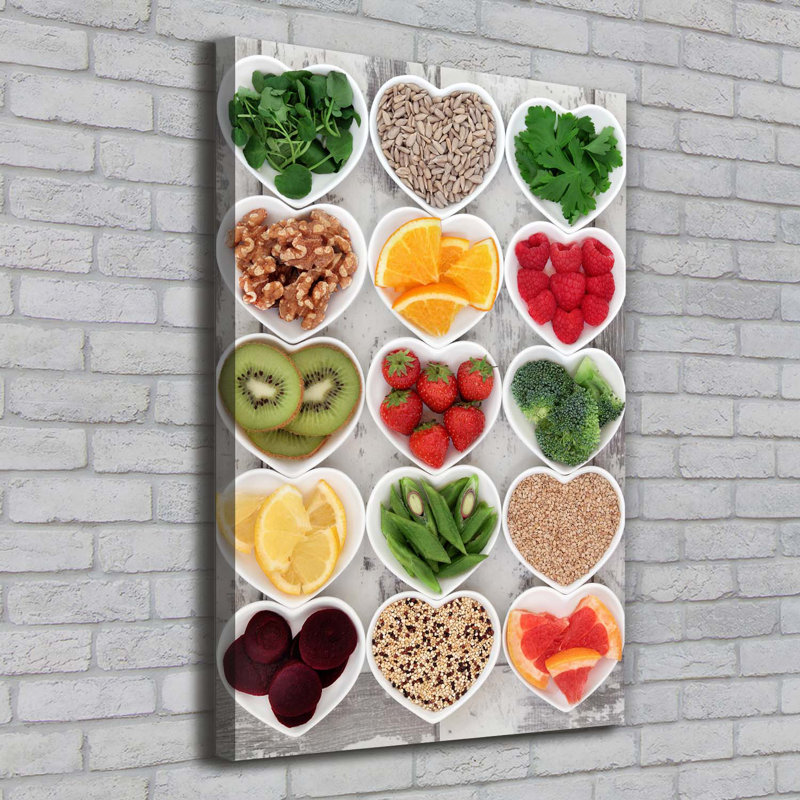Healthy Food - Wrapped Canvas Print