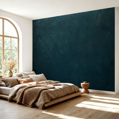 Papier peint adhésif autocollant rayures bleu sarcelle, retouche photo auto-adhésive, papier contact mural pour salon, chambre à coucher H 69 po x l 96 po
