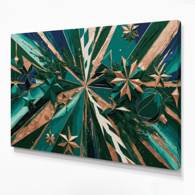 Art mural sur toile de Noël
