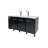Elite Kitchen Supply Black Free Standing Bottom Loading Electric Water Dispenser