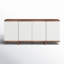 Modern Brazilian 71'' W Solid Wood Sideboard-979249618