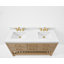 Ensemble de meuble-lavabo double 60 po Carrie-300952613-301452177