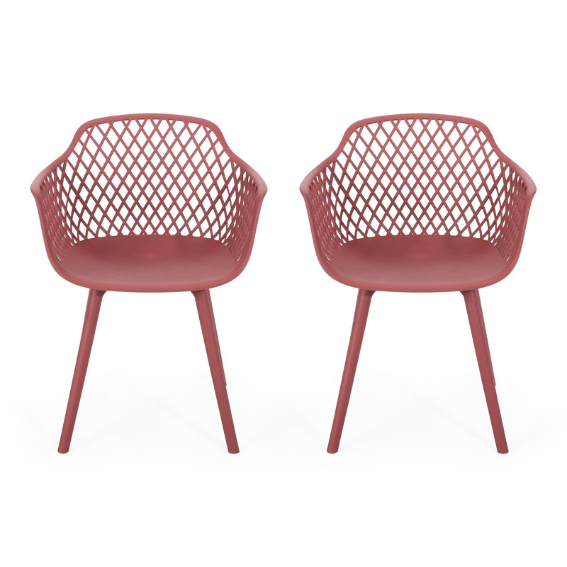 Outdoor Poppy Chair Seating: Weather-, Stable, Polypropylene, 23.73 In.d X 21.04 In.w 32.18 In.h, Modern Chairs: 23.2 21 32 Vibe