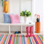 Bright Stripe Handwoven Indoor/Outdoor Rug-41079573