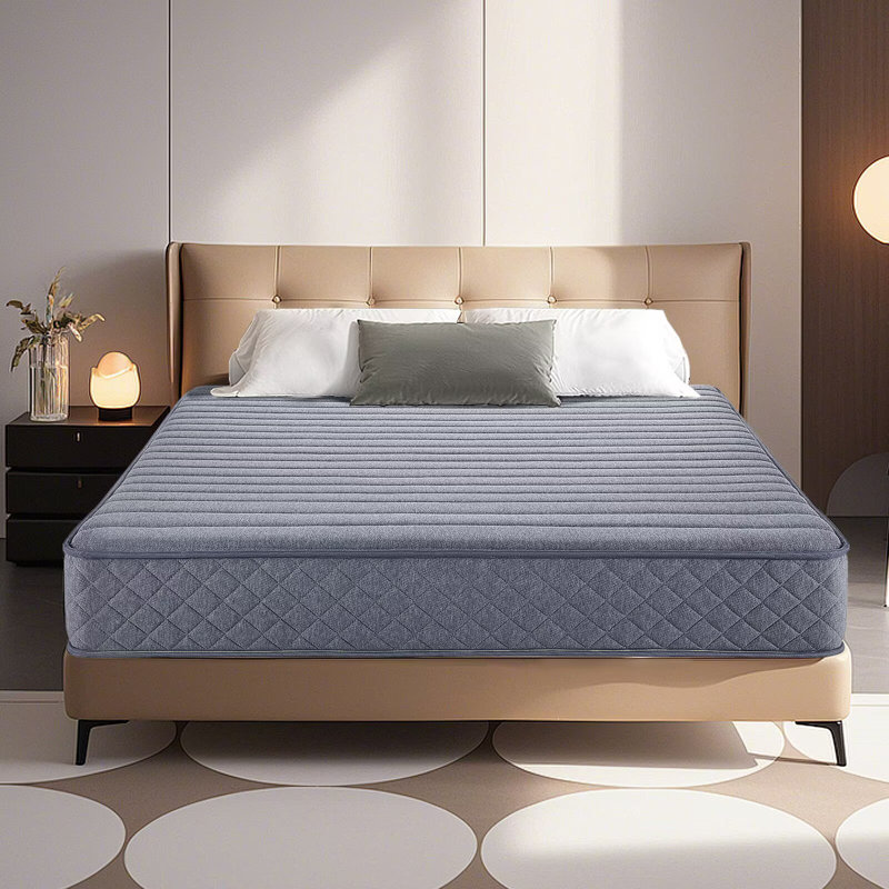 Medium Pocketed Spring Gel Memory Foam Hybrid Mattress in A Box, 10", Queen