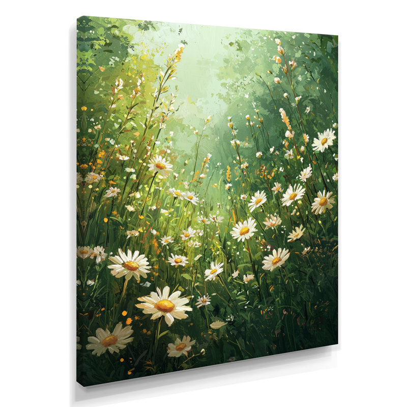 Naugle - art mural floral, H 40 po x l 30 po, Toile tendue, Ne s’applique pas
