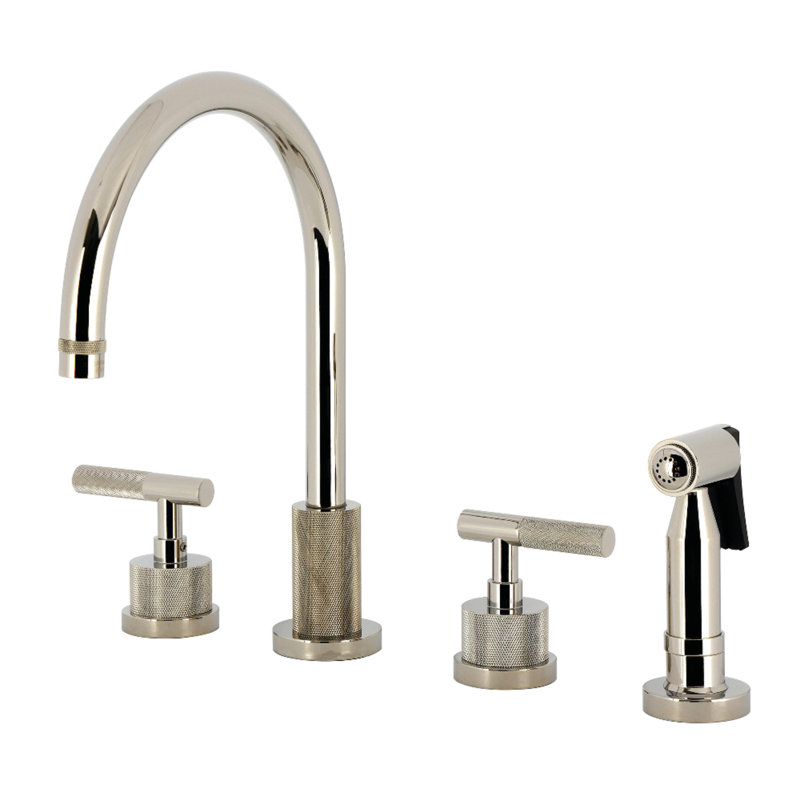 Robinet de cuisine Kingston, Nickel poli
