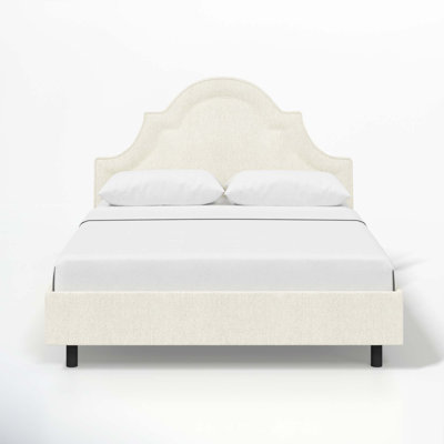 Lit plateforme tapissier Knipe