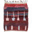 Wool Area Rug in Red