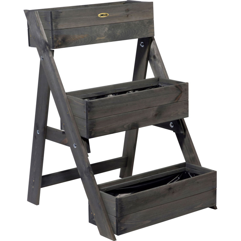 Wood Vertical Garden, Anthracite