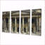 Or gris architecturale Marvel Banks - ensemble de reproductions d'art mural Banks-313066605