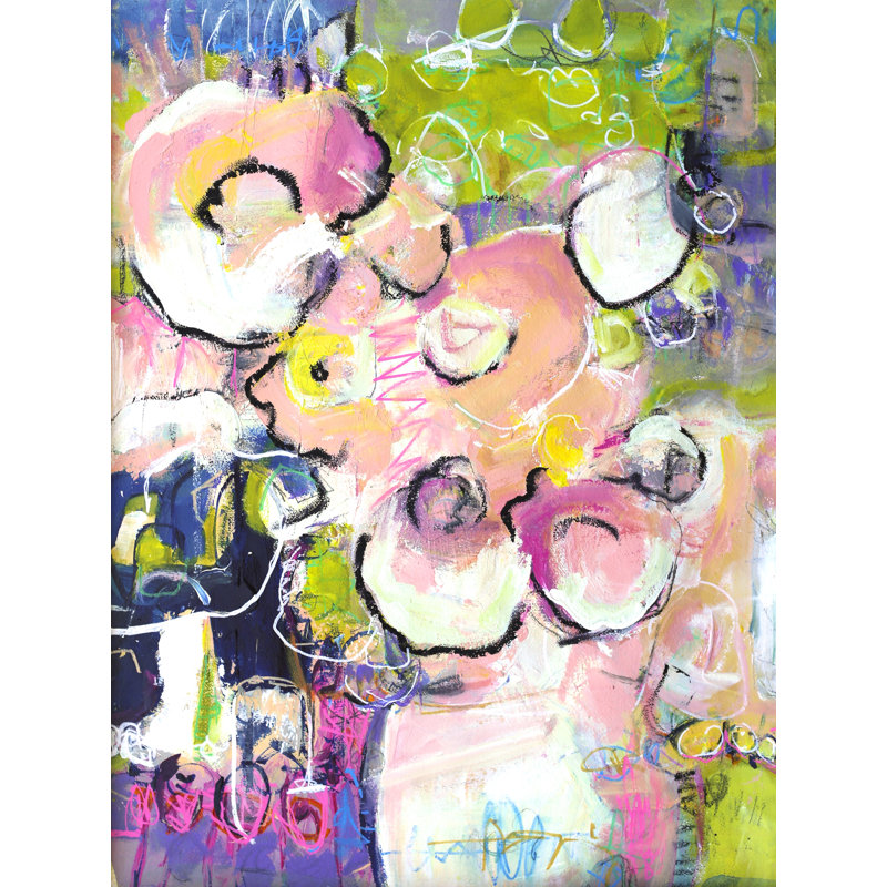 Wildflowers Print by Elizabeth Chapman, 21.25" H x 17.25" W x 0.875" D