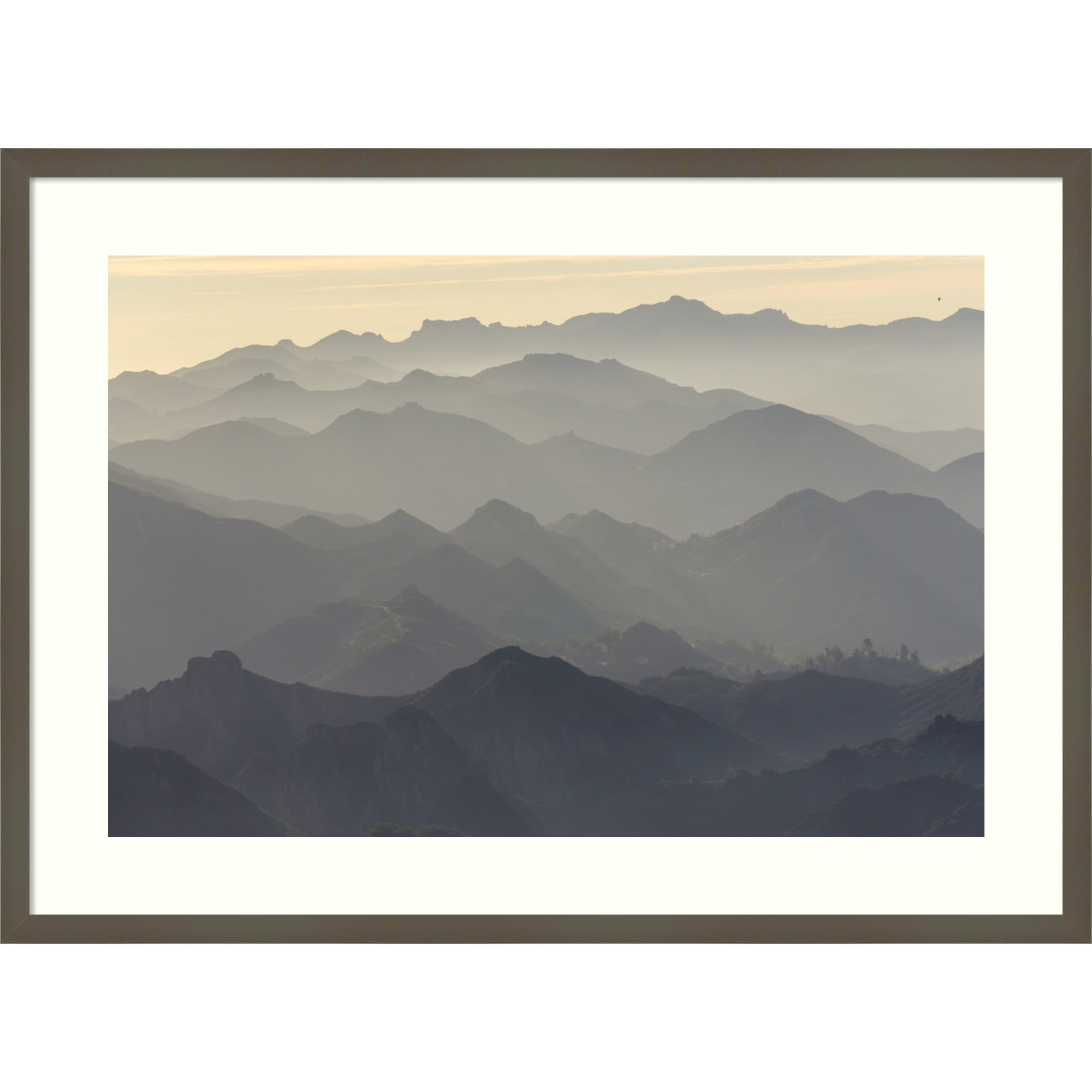 Santa Monica Mountains by Rob Sheppard Danita Delimont, White, 24" H x 33" W