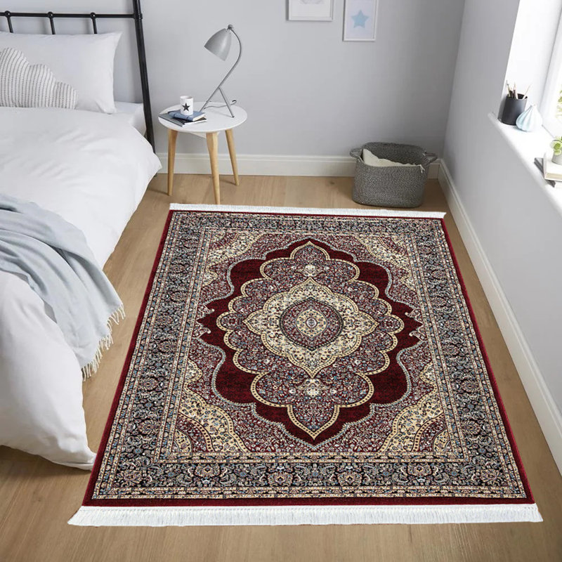Aubreonna Floral Area Rug, Rectangle 80 x 150cm